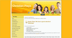 Desktop Screenshot of christianplays.net